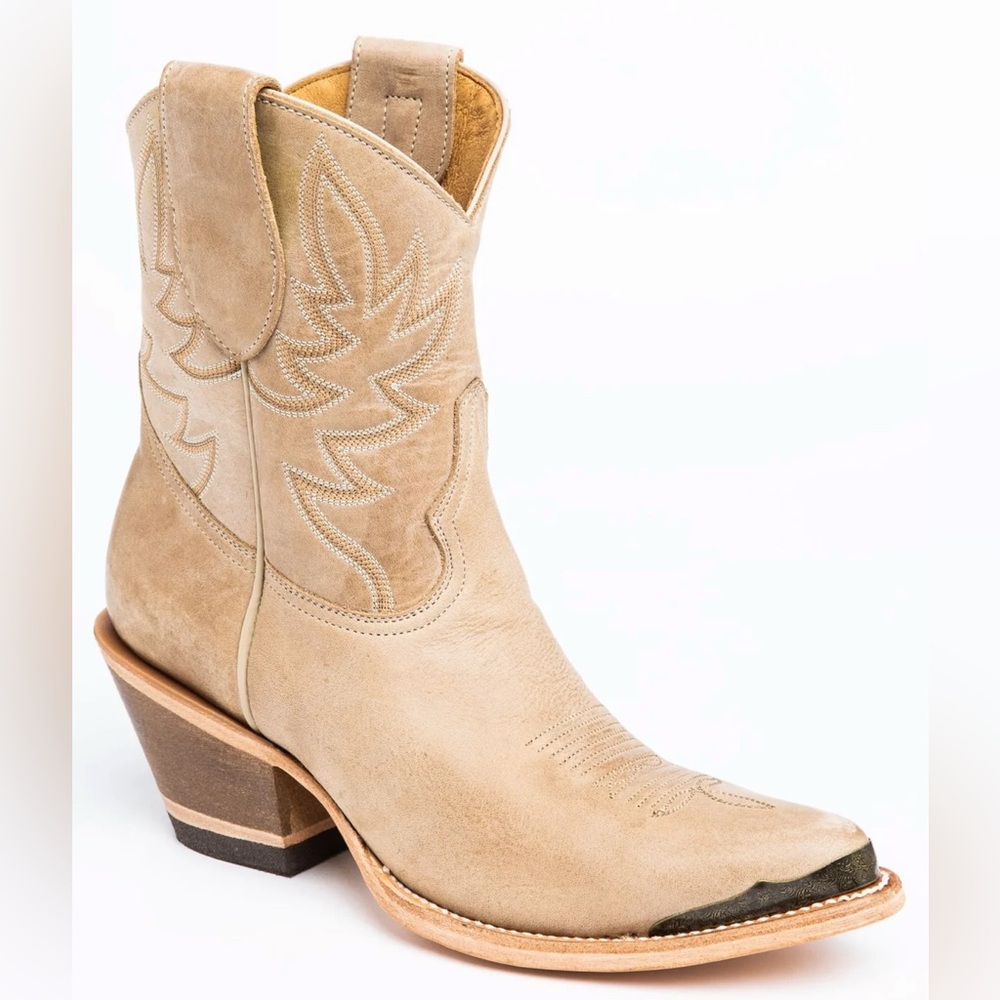 Idyllwind Wheels Natural Western Booties Round Toe Size 9
